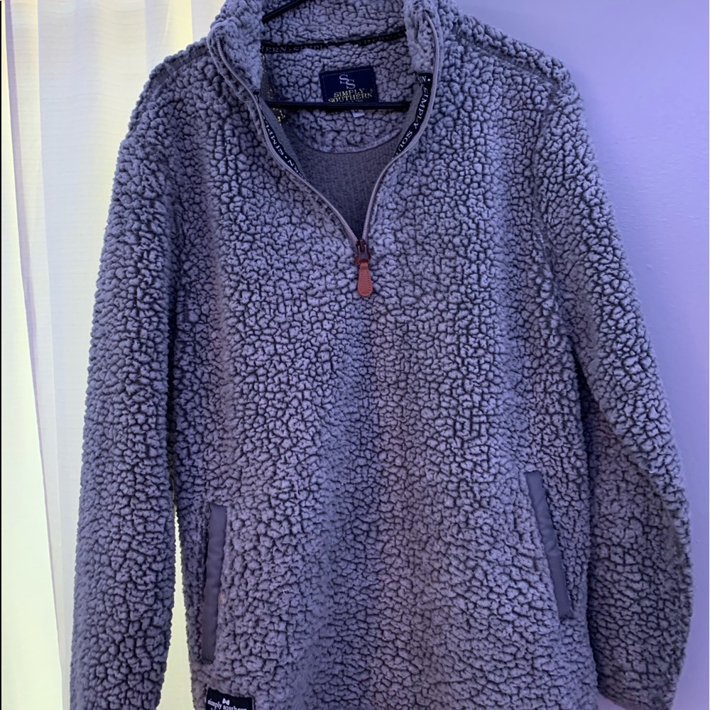 Simply Southern fur pull over